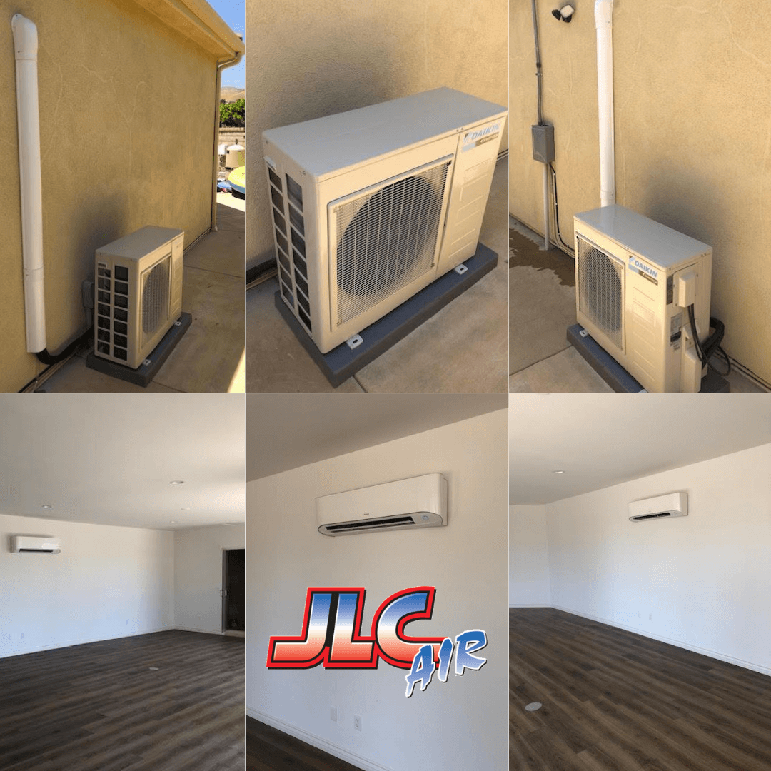 Air conditioning units installed by JLC Air.